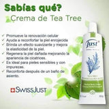 Crema de Tea Tree, Manuca y Rosalina - JUST