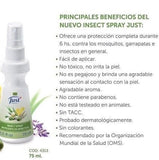 REPELENTE DE INSECTOS JUST SPRAY NUEVA FORMULA 75 ML