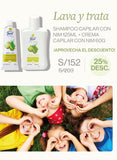 SHAMPOO + CREMA CAPILAR CAPILAR CON NIM